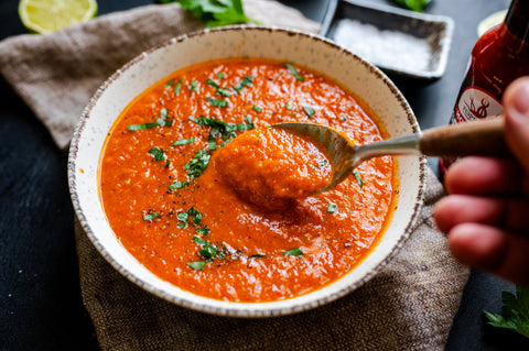 Roasted Tomato Scorpion Soup