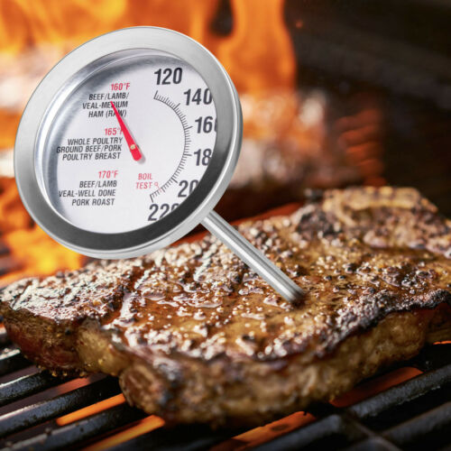 What are the cooking temperatures for meat?