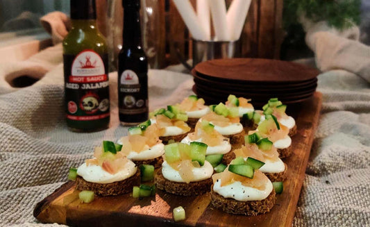 Smoky whitefish appetizers - perfect snacks for the christmas party
