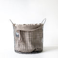 Linen natural bags, handmade