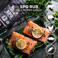 SPG rubs, Salt pepper garlic for vegetables, pork, chicken beef, Vegan free, gluten free, lactose free