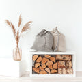 Linen natural bags, handmade