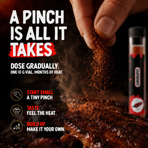 Chipotle Chilli Powder 10g – Smoked Jalapeño Pepper Seasoning, Up to 10,000 SHU – Smoky, Sweet and Nutty Flavour – Grown in Ecuador