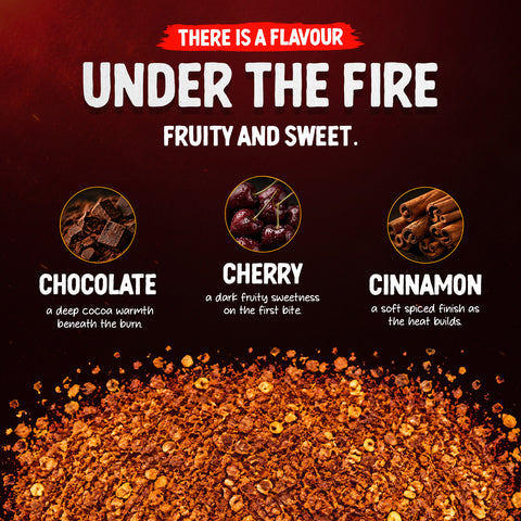 Carolina Reaper Chilli Flakes 10g – (Up to 2,200,000 SHU) - Extreme Heat with Fruity, Chocolate, Cherry and Cinnamon Notes – For Sauces, Meat, Soups and Marinades