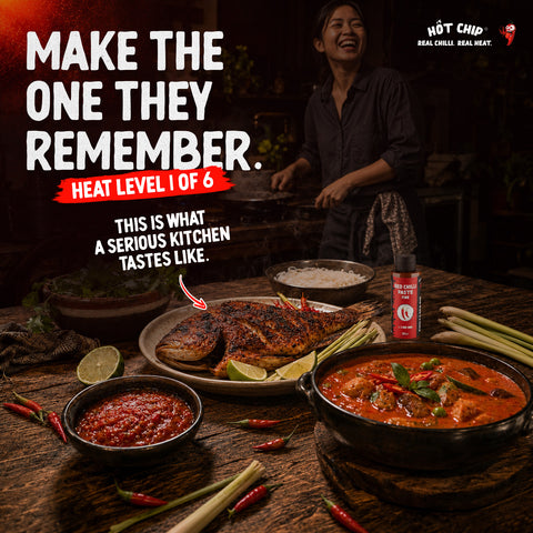 Red Chilli Paste Fine 125 ml - Medium Hot (Medium Sharpness) - Versatile Cooking Paste for Asian Dishes, Sauces, Marinades, Soups, Noodles and Dips