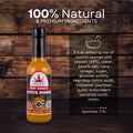 Scotch Bonnet hot sauce, vegan sauce, gluten free, lactose free