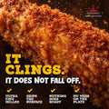Poppamies Mango Chilli Spice Dust seasoning coating cooked food