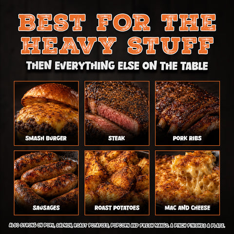 Poppamies Smoky Grill Spice Dust food pairing suggestions