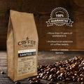 Santos Coffee cruise, lukata beans coffee uk 100 Arabica