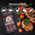 Morocco rubs for vegetables, pork, chicken beef, Vegan free, gluten free, lactose free