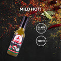Aged Jalapeno hot sauce, vegan sauce, gluten free, lactose free