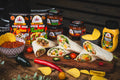 Salsa chunky dip hot and medium, recipe, taco spice mix, Fajitas