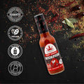 Scorpion hot sauce, vegan sauce, gluten free, lactose free