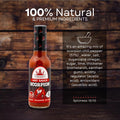 Scorpion hot sauce, vegan sauce, gluten free, lactose free