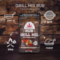 Grill mix rubs for vegetables, pork, chicken beef, Vegan free, gluten free, lactose free