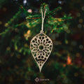 Premium Wooden Card Winter Drop Merry Christmas Card For Friends & Family Hanging tree decorations - Lukata LTD